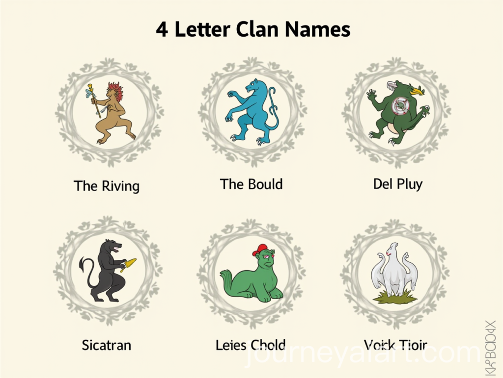 4-Letter Clan Names